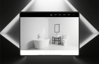 定製網站設計：為衛浴企業搭建沉浸式品牌體驗場